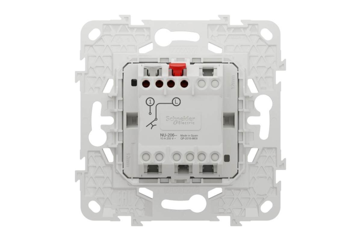 Вимикач 10 А 2 модулі (NU520618)