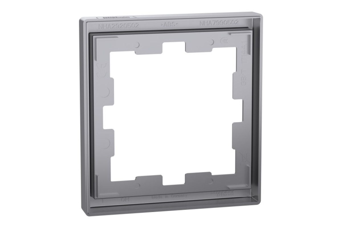 D-Life Рамка 1-постова Нержавіюча сталь (MTN4010-6536)