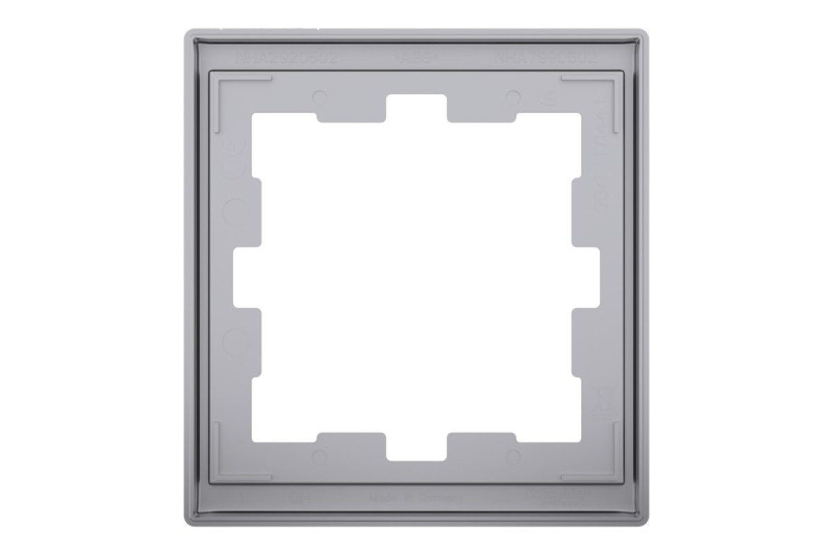 D-Life Рамка 1-постова Нержавіюча сталь (MTN4010-6536)