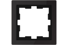D-Life Рамка 1-постова Чорний Онікс (MTN4010-6503)