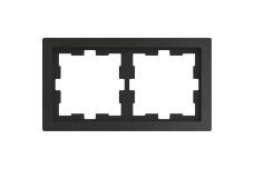 D-Life Рамка 2-постова Базальт (MTN4020-6547)