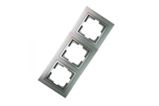 Рамка 3-а, Mono Electric, DESPINA (антрацит) (102-240000-162)