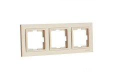 Рамка 3-а, Mono Electric, DESPINA (крем) (102-170000-162)