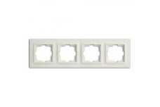 Рамка 4-а, Mono Electric, DESPINA (білий) (102-190000-163)