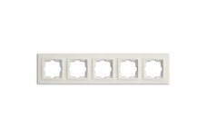Рамка 5-а, Mono Electric, DESPINA (СЛОНОВА КІСТКА) (102-010000-164)