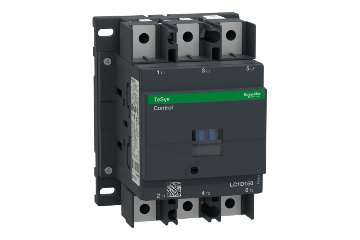 Контактор D 3Р, 150A, НО+НЗ, =24В (LC1D1506BD)