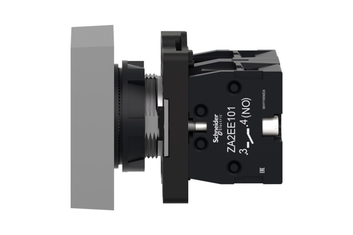 Двухголовая кнопка, Easy Harmony XA2, пластик, 22 мм, 1NO + 1NC (XA2EA7A3415)