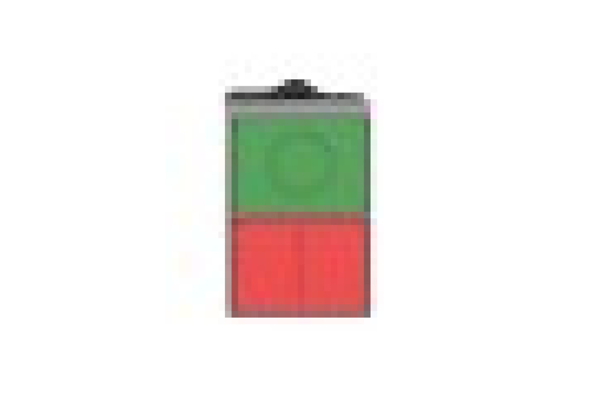 Двухголовая кнопка, Easy Harmony XA2, пластик, 22 мм, 1NO + 1NC (XA2EA7A3415)