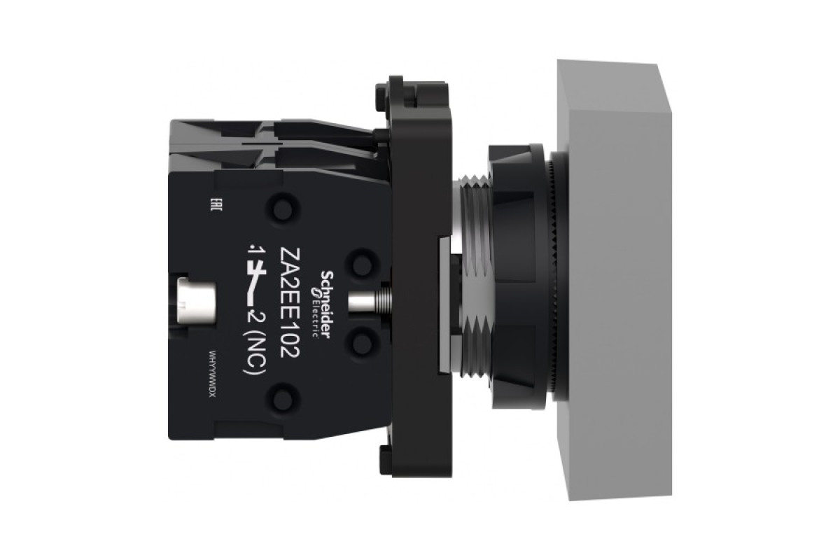 Двухголовая кнопка, Easy Harmony XA2, пластик, 22 мм, 1NO + 1NC (XA2EA7A3415)