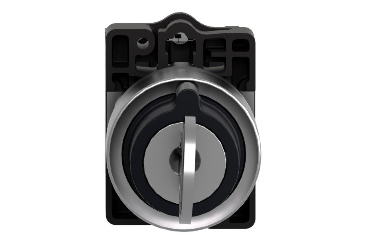 Ключовий перемикач, 3 положення, пружинне повернення з двох сторін, центр висувний, 2 NO (XA2EG73)