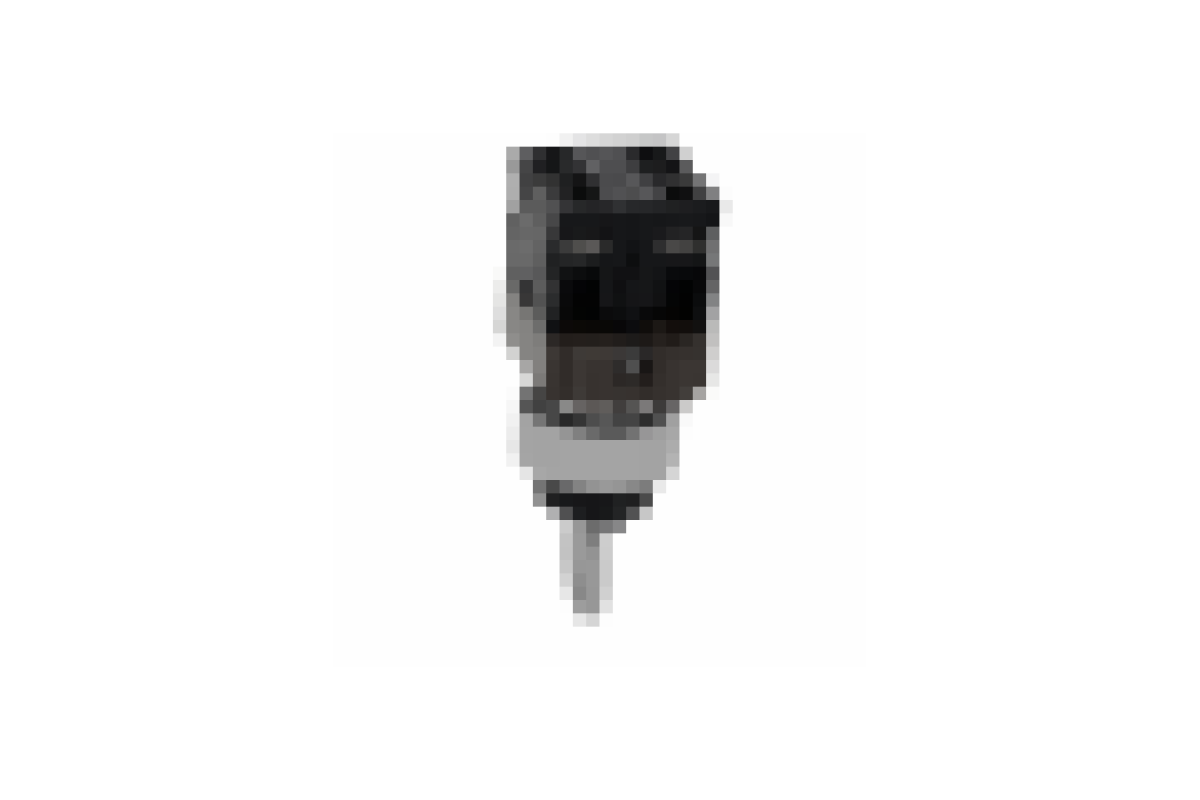 Ключовий перемикач, Easy Harmony XB2, метал, чорний, 22 мм, 3 положення, з фіксацією, 2 сторони висувні, 2NO (XB2BG53C)