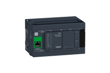 Програмований логічний контролер M241 24 ВХ/ВИХ ТРАНЗ 2RS485 1ETH CAN (TM241CEC24U)