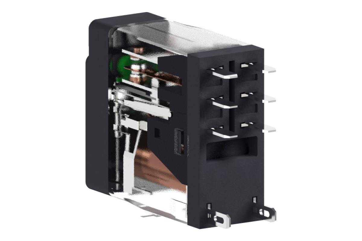 Реле управления - Zelio RXG - 2C/O стандарт - 24V AC - 5A - без LTB (RXG23B7)