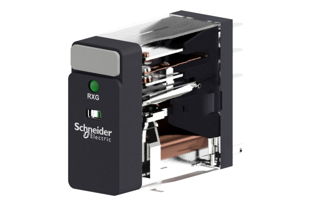 Реле управління - Zelio RXG - 2C/O стандарт - 48V AC - 5 A - без LTB (RXG23E7)