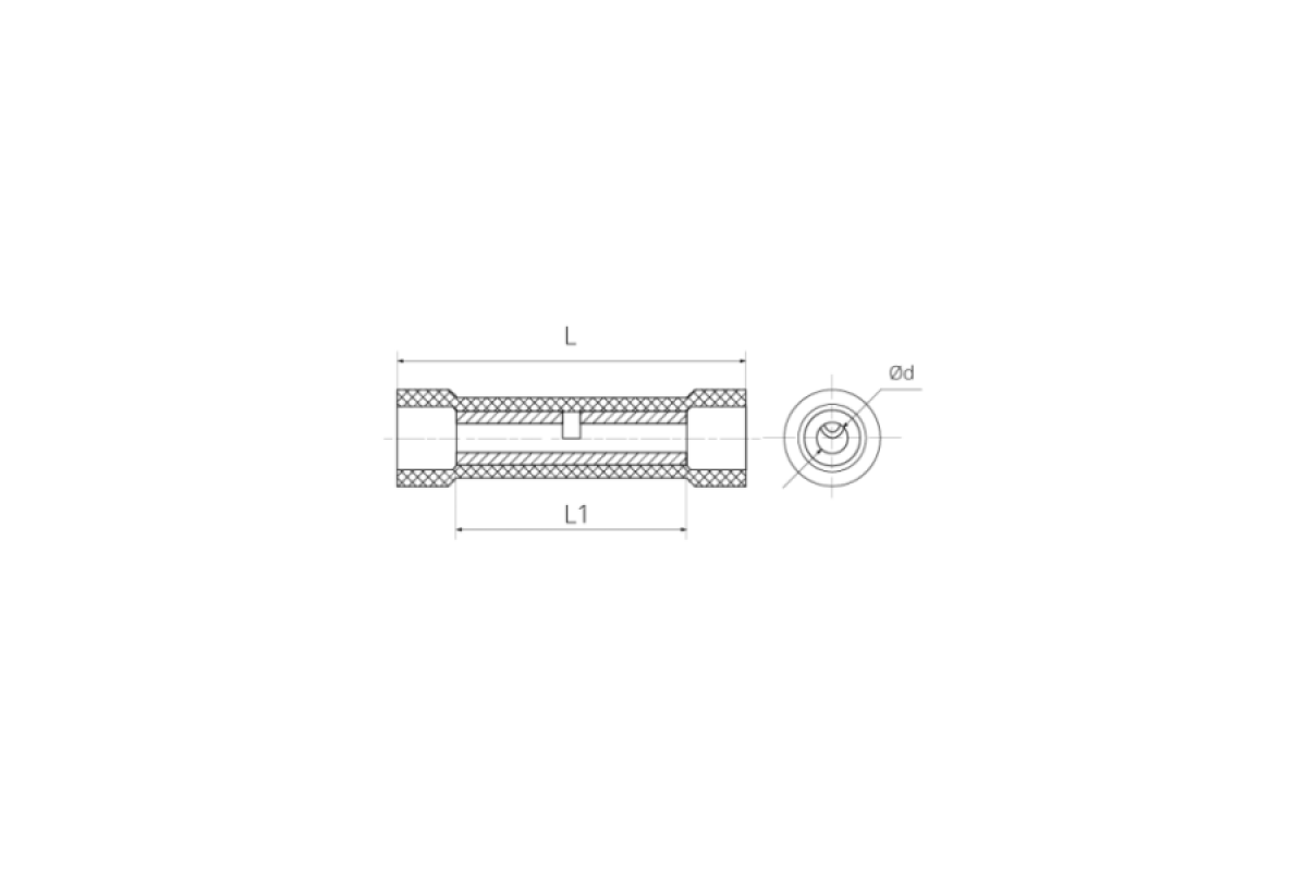 Гильза соединительная с изоляцией BV 2 (500641)