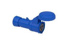 Кабельна розетка, швидкий монтаж 16А 2P+E IP67 250В (PKY16M723)