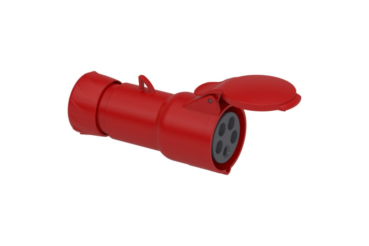 Кабельна розетка, швидкий монтаж 16А 3P+N+E IP44 380В (PKY16M435)