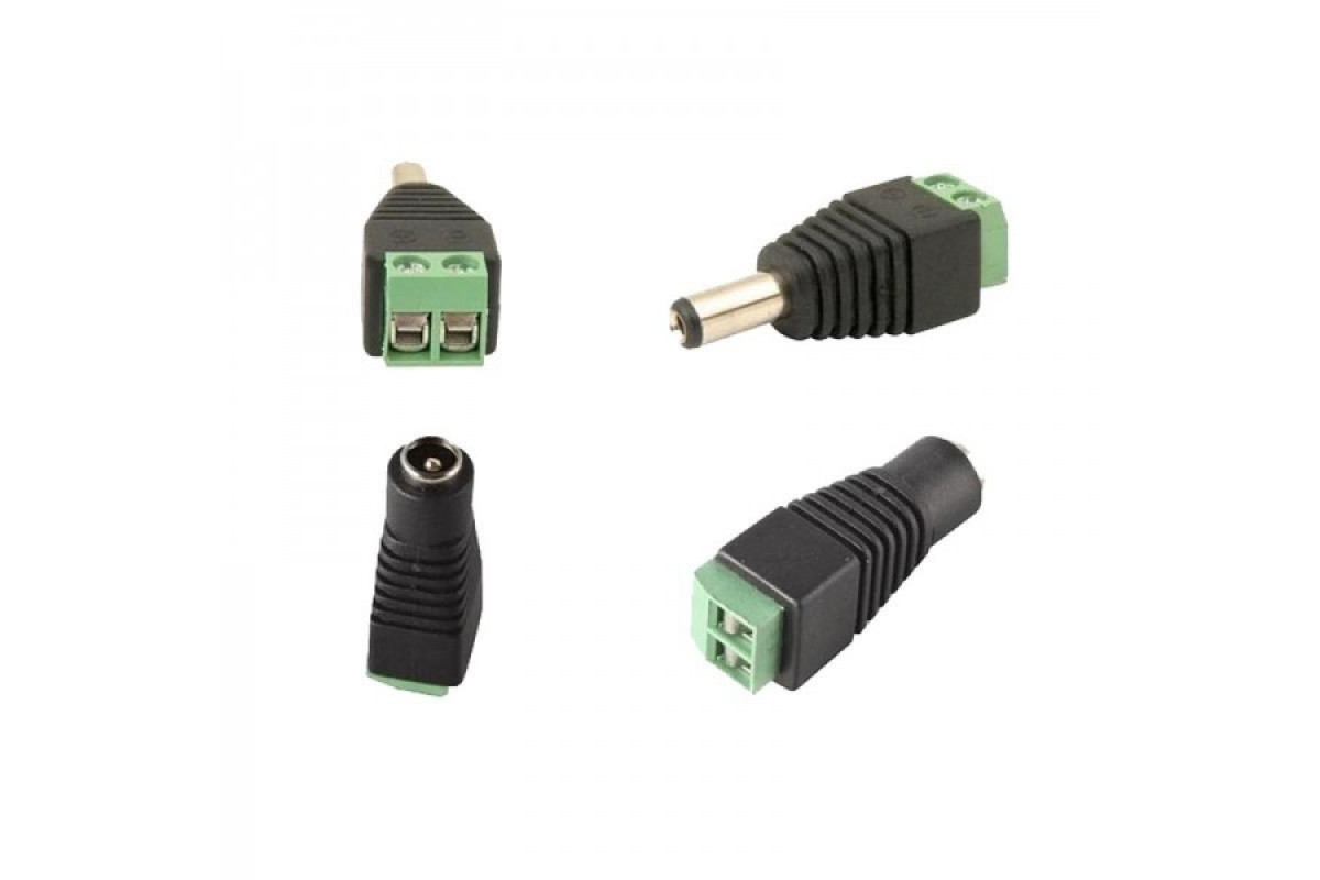 Штекер живлення PROLUM™ 5,5 мм, Папа (503026)