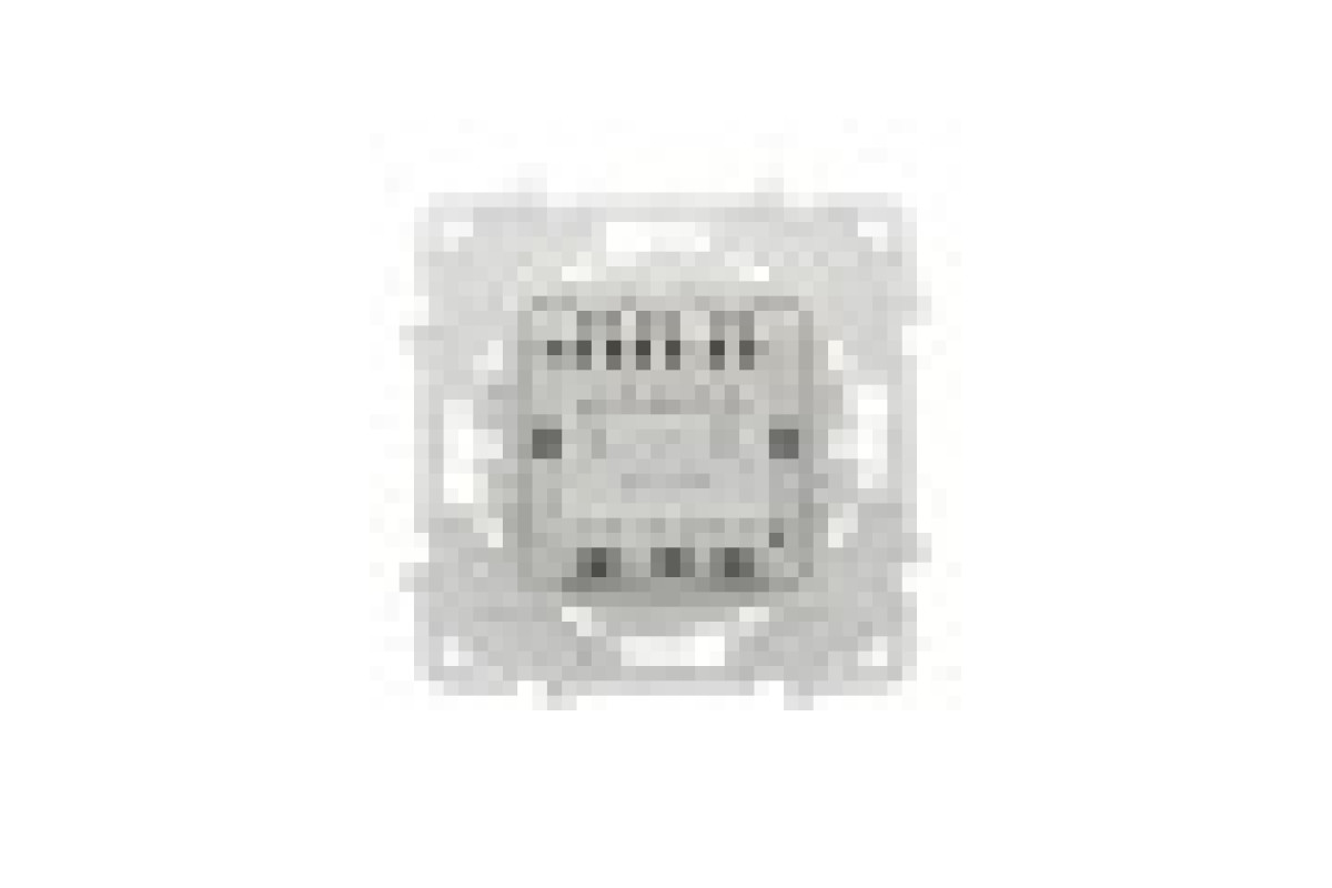 Вимикач 2-клавішний з підсвічуванням 2 х схема 1а 10А білий (NU521118N)