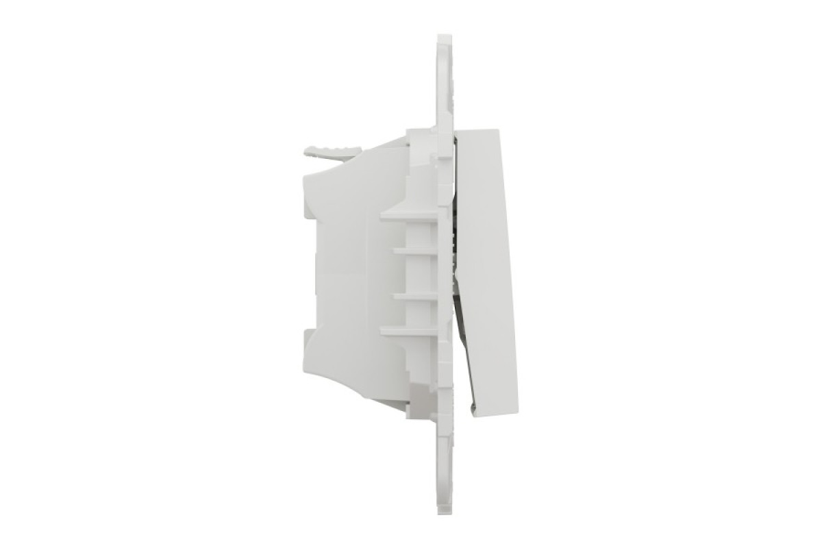 Вимикач 2-клавішний сх.5 10А білий (NU521118)