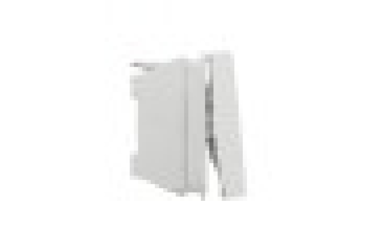 Вимикач 2-клавішний сх.5 10А, 2 модулі білий (NU321118)