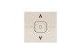Вимикач для жалюзі 2-клавішний, 6А, 2 модулі, бежевий Unica New Studio (NU320844)