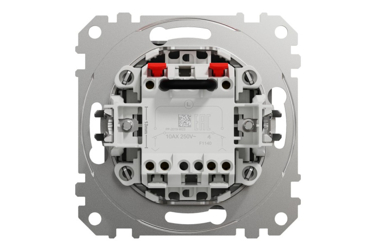 Вимикач для жалюзі Алюміній Sedna Design (SDD113104)