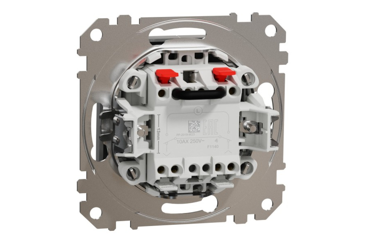 Вимикач для жалюзі Алюміній Sedna Design (SDD113104)