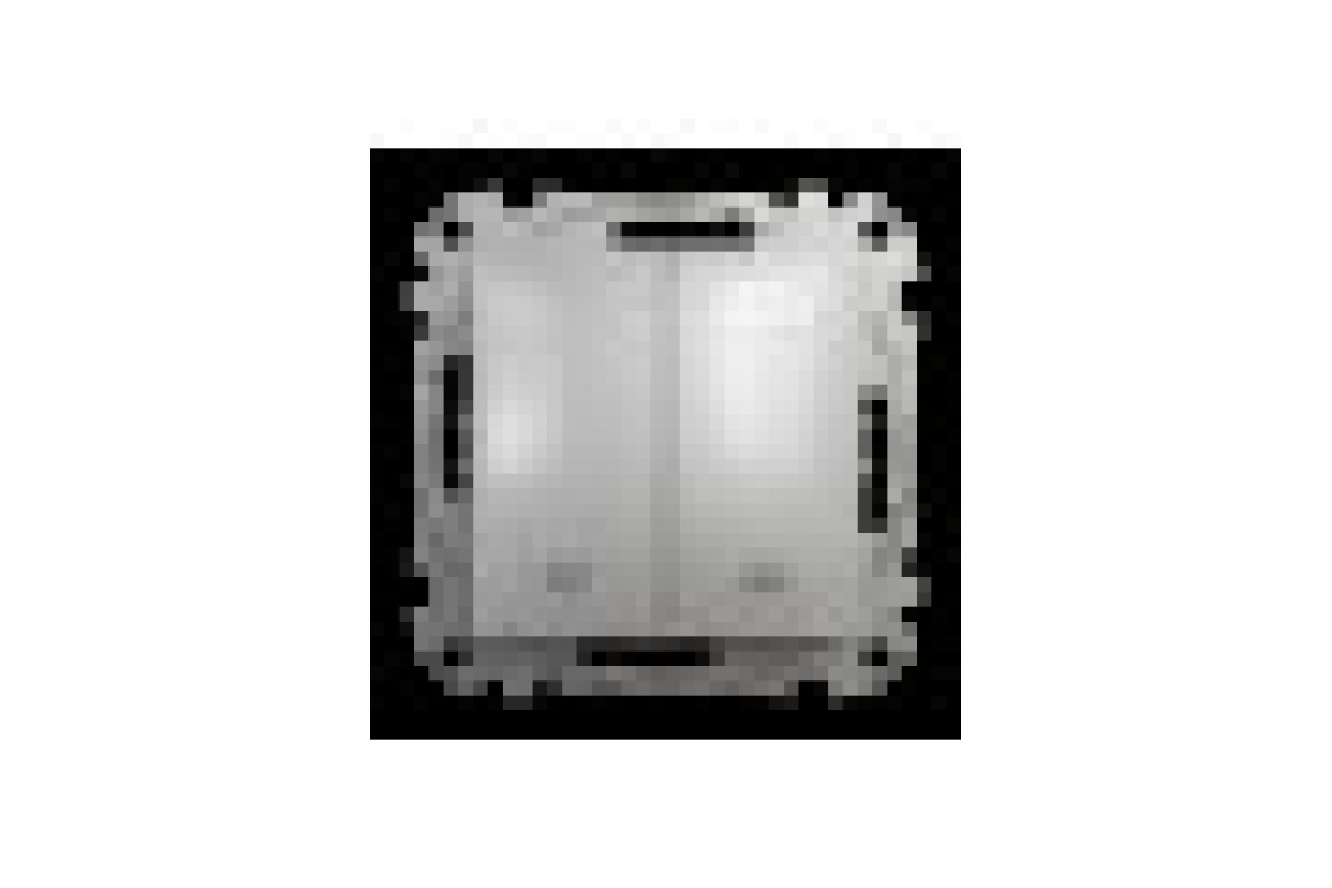 Вимикач для жалюзі Алюміній Sedna Design (SDD113104)