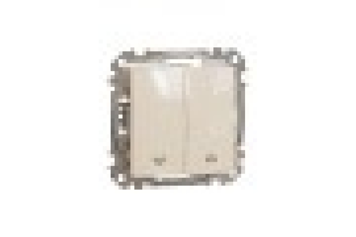 Вимикач для жалюзі Бежевий Sedna Design (SDD112104)