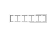 D-Life Рамка 5-постова Білий Кристал (MTN4050-6520)