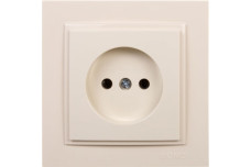 Розетка 1-а без заземлення, Mono Electric, DESPINA (крем) (102-170022-116)