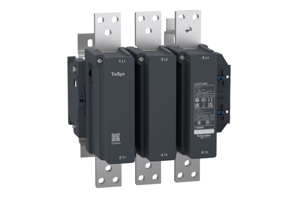 Контактор F 1250A 3P AC1 220В 50/60ГЦ (LC1F1250M7)