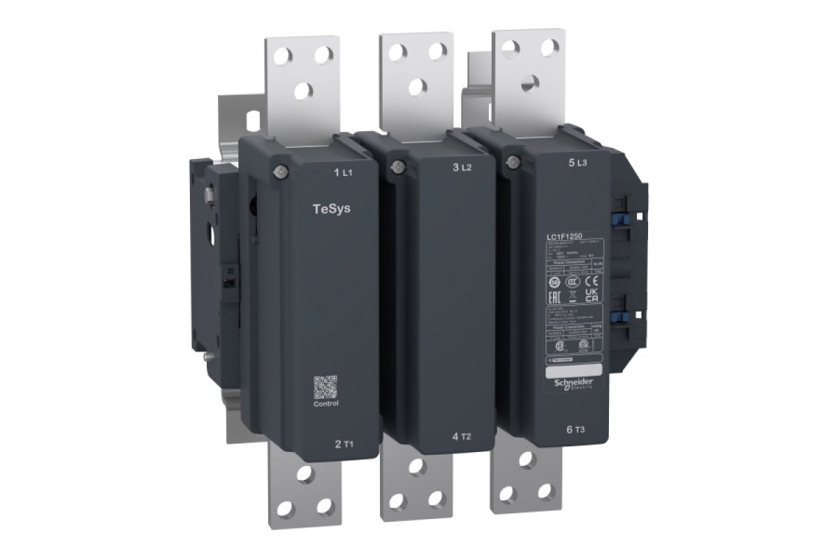 Контактор F 1250A 3P AC1 =220В (LC1F1250MD)