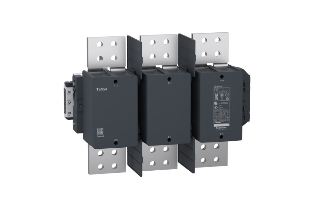 Контактор TeSys F - 3P (3 NO) - AC-3 - <= 440 V 1000 A - coil 400 V AC (LC1F1000V7)