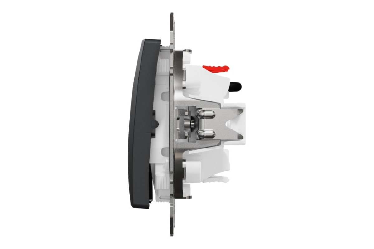 Вимикач для жалюзі Чорний Sedna Design (SDD114104)