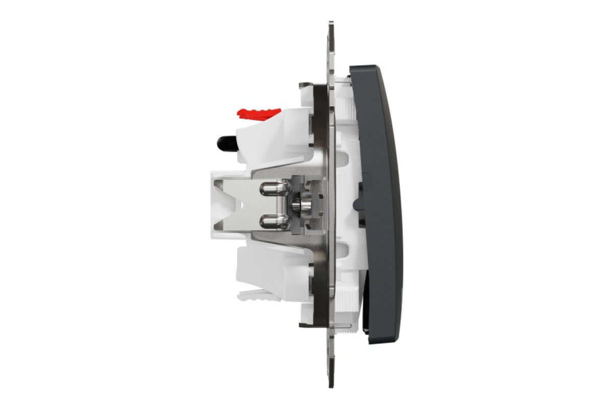 Вимикач для жалюзі Чорний Sedna Design (SDD114104)