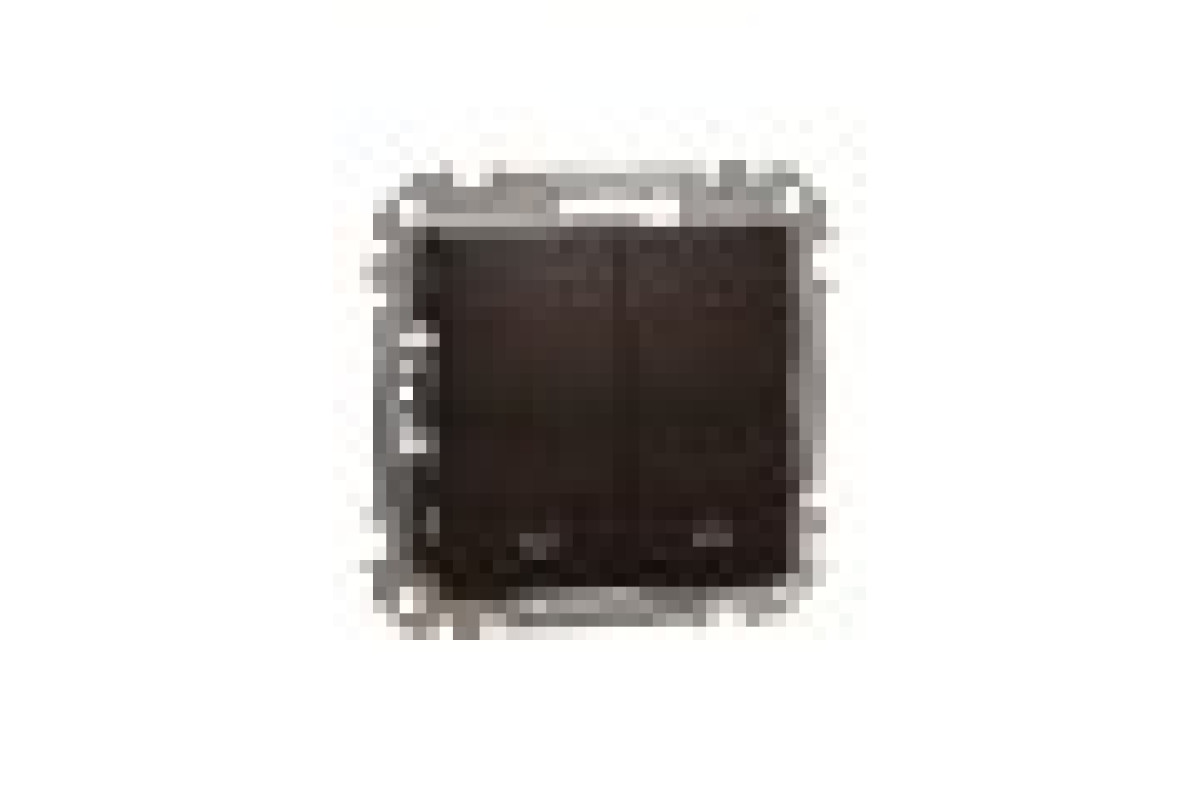 Выключатель для жалюзи, электронная блокировка 10 АХ, Венге Sedna Elements (SDD181104)