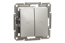 Вимикач для жалюзі, Самозажимний, Asfora Бронза (EPH1300169)