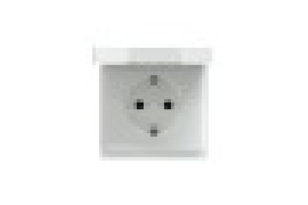 D-Life Розетка з заземленням і кришкою IP44 Білий лотос (MTN2314-6035)