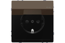 D-Life Розетка з заземленням і кришкою IP44 Мокко (MTN2314-6052)