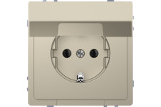 D-Life Розетка з заземленням і кришкою Сахара (MTN2310-6033)