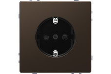 D-Life Розетка з заземленням і шторкою Мокко (MTN2300-6052)