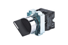 Перемикач NP2-BD35 3 положення із фіксацією 1NO+1NC IP40 (574658)