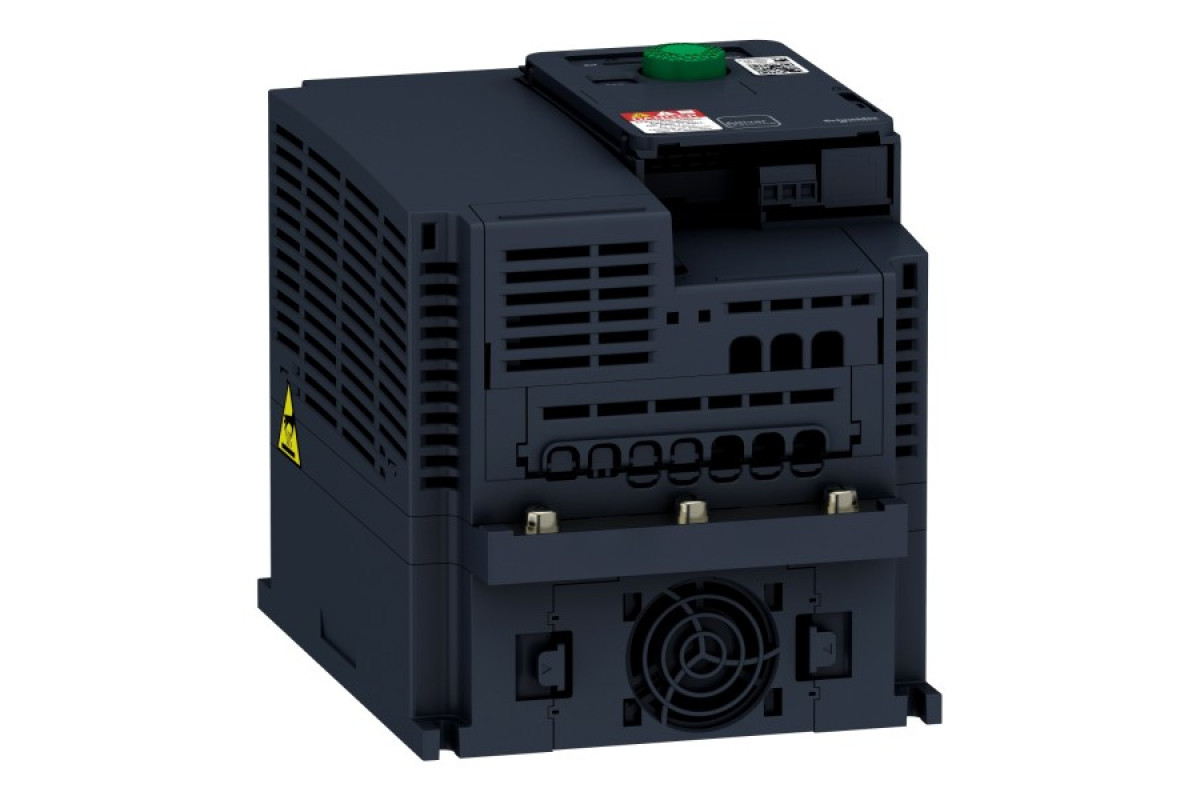 Перетворювач частоти ATV320C 4кВт 220В, 3ф живлення, компакт, без ЕМС-фільтру (ATV320U40M3C)