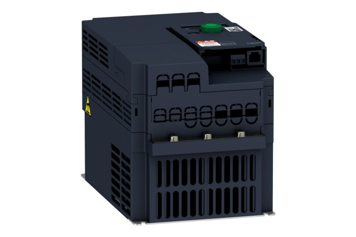 Перетворювач частоти ATV320C 5,5кВт 220В, 3ф живлення, компакт, без ЕМС-фільтру (ATV320U55M3C)