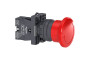 Кнопка аварийной остановки диаметром 40 мм красного цвета, 1NC (XA2ES542)