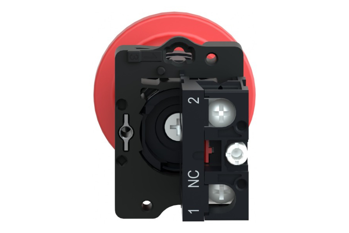 Кнопка аварійної зупинки з діаметром 40 мм червоного кольору, 1NC (XA2ET42)