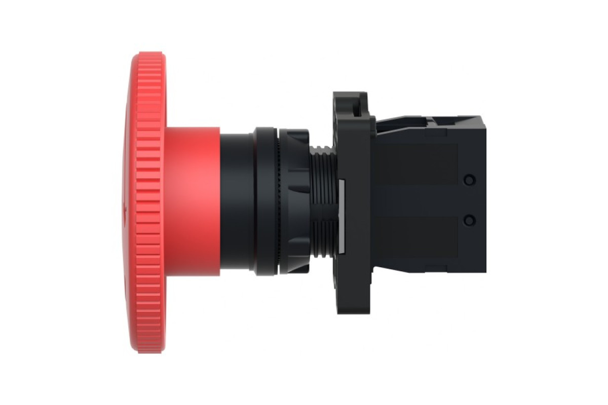 Кнопка аварійної зупинки з діаметром 60 мм червоного кольору, 1NC (XA2ES642)