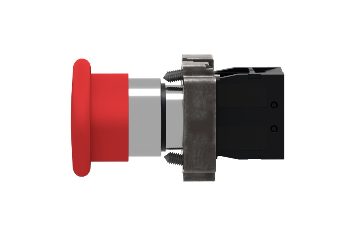 Кнопка аварийного выключения, Easy Harmony XB2, с фиксацией, 1NC (XB2BT42C)